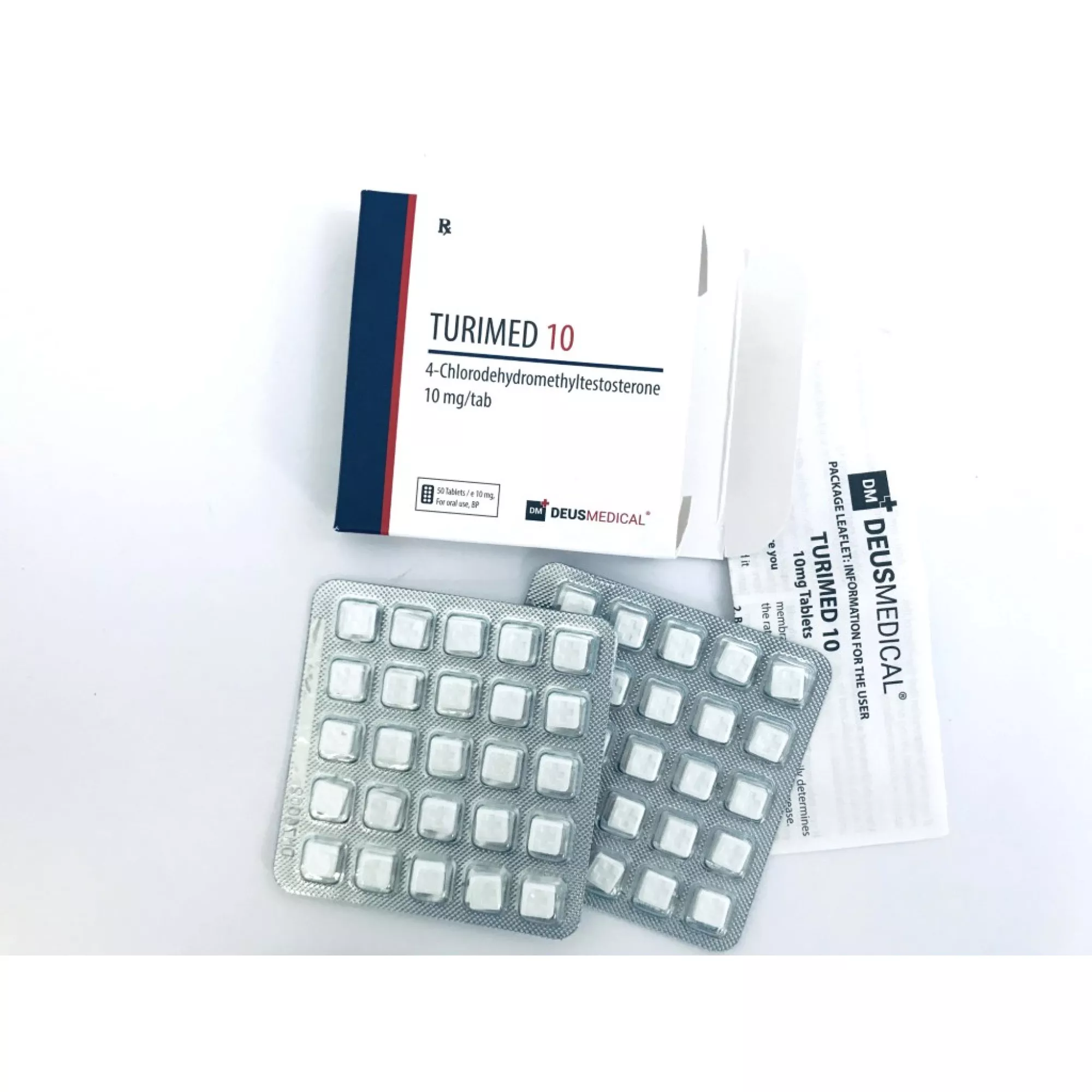 DEUS MEDICAL_TURIMED 10_Chlorodehydromethyltestosterone_DEUSPOWER_STEROIDS_BUY-2000x2000w Turinabol – Deus Medical – 10mg - 50 Tabs