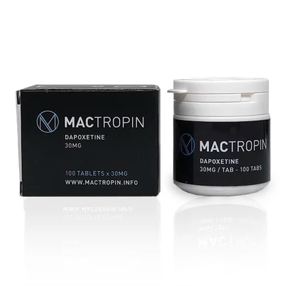 Dapoxetine-mactropinshop_com Dapoxetine – Mactropin - 30mg - 100 Tabs