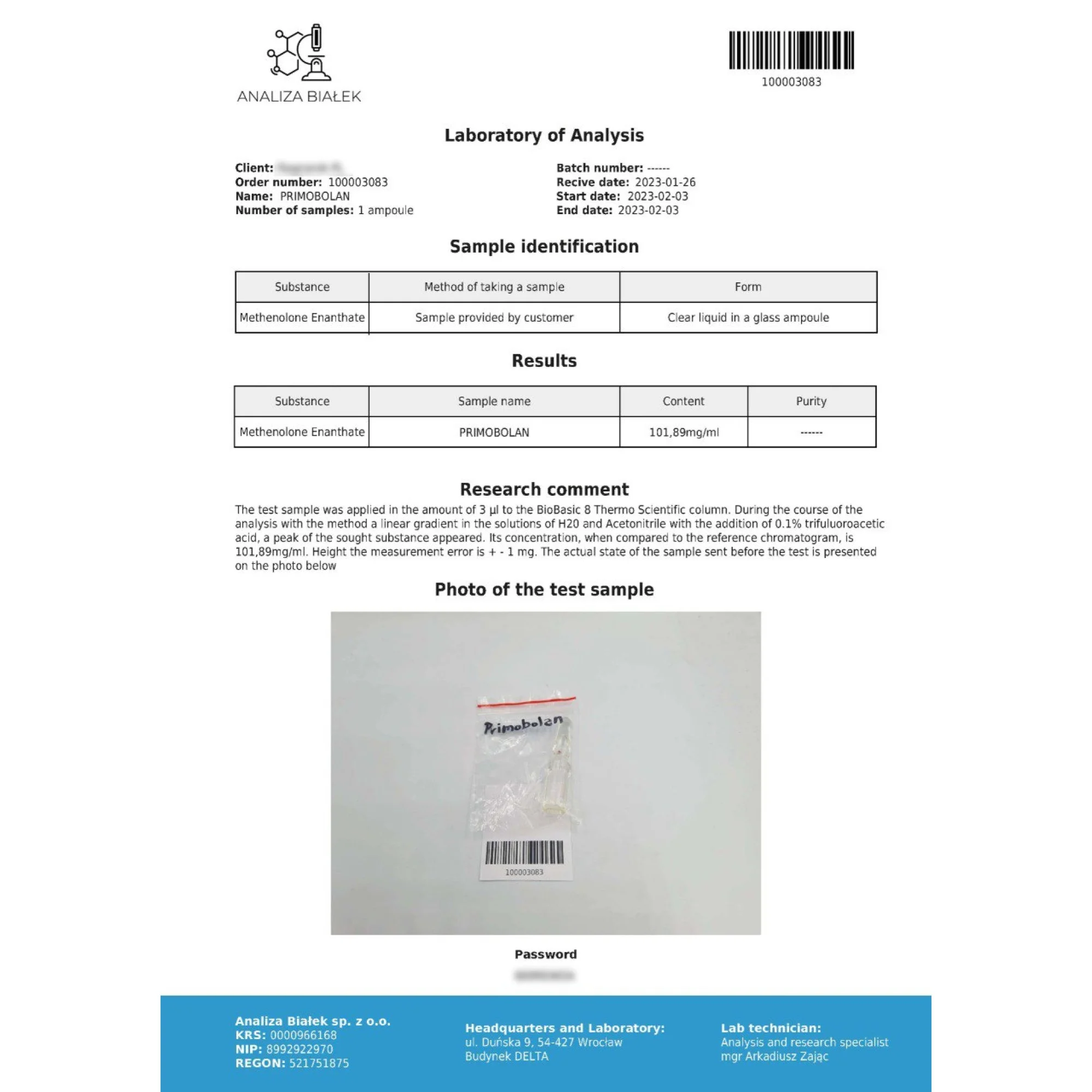 Primos (Methenolone Enanthate) 240225-2000x2000h Primobolan Injectable – Driada – 100mg/mL