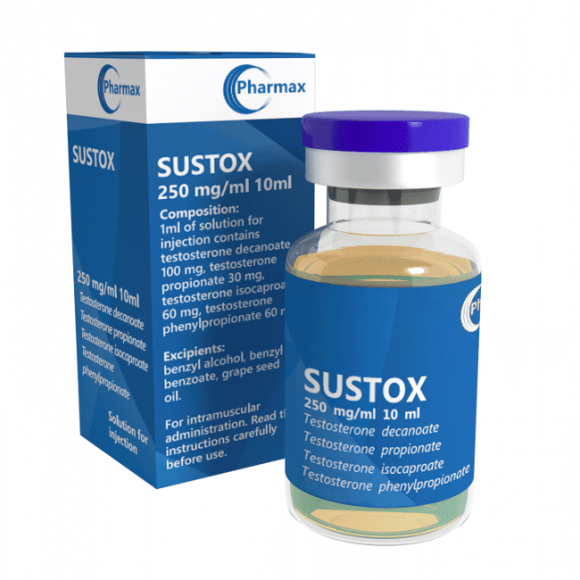 sustox-720x720-650x650 Sustanon - Pharmax - 250mg/mL