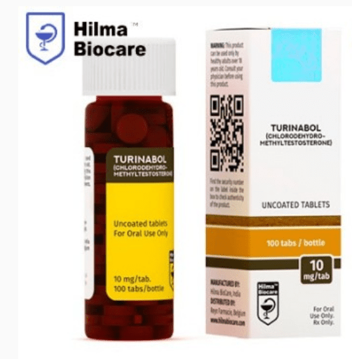 turinbaol Turinabol - Hilma Biocare - 100 Tabs - 10mg