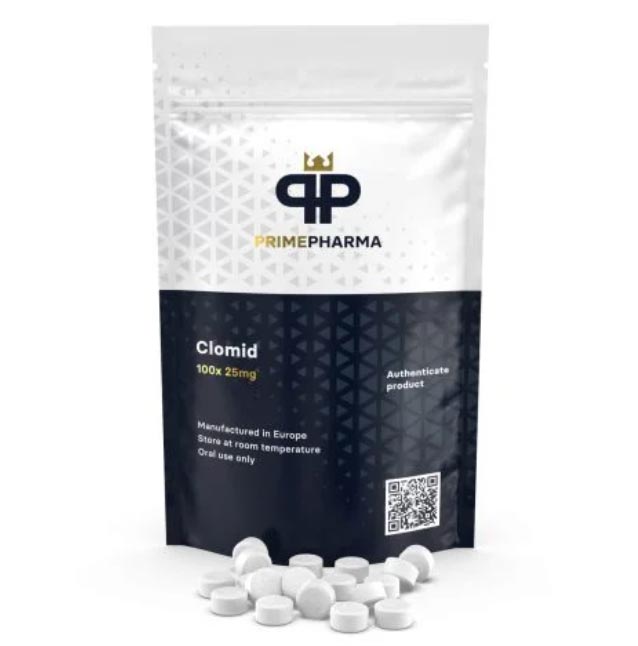 clomid-25-100 Prime pharma clomid 25mg