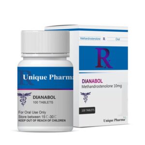 Dianabol – Unique Pharma – 10mg - 100 Tabs